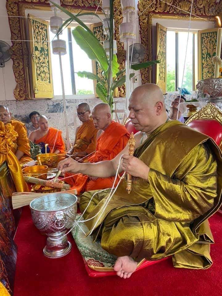 พญาครุฑ เนื้อทองทิพย์ หลวงปู่เส็ง วัดบางนา (ย้อนยุค) ปี2563