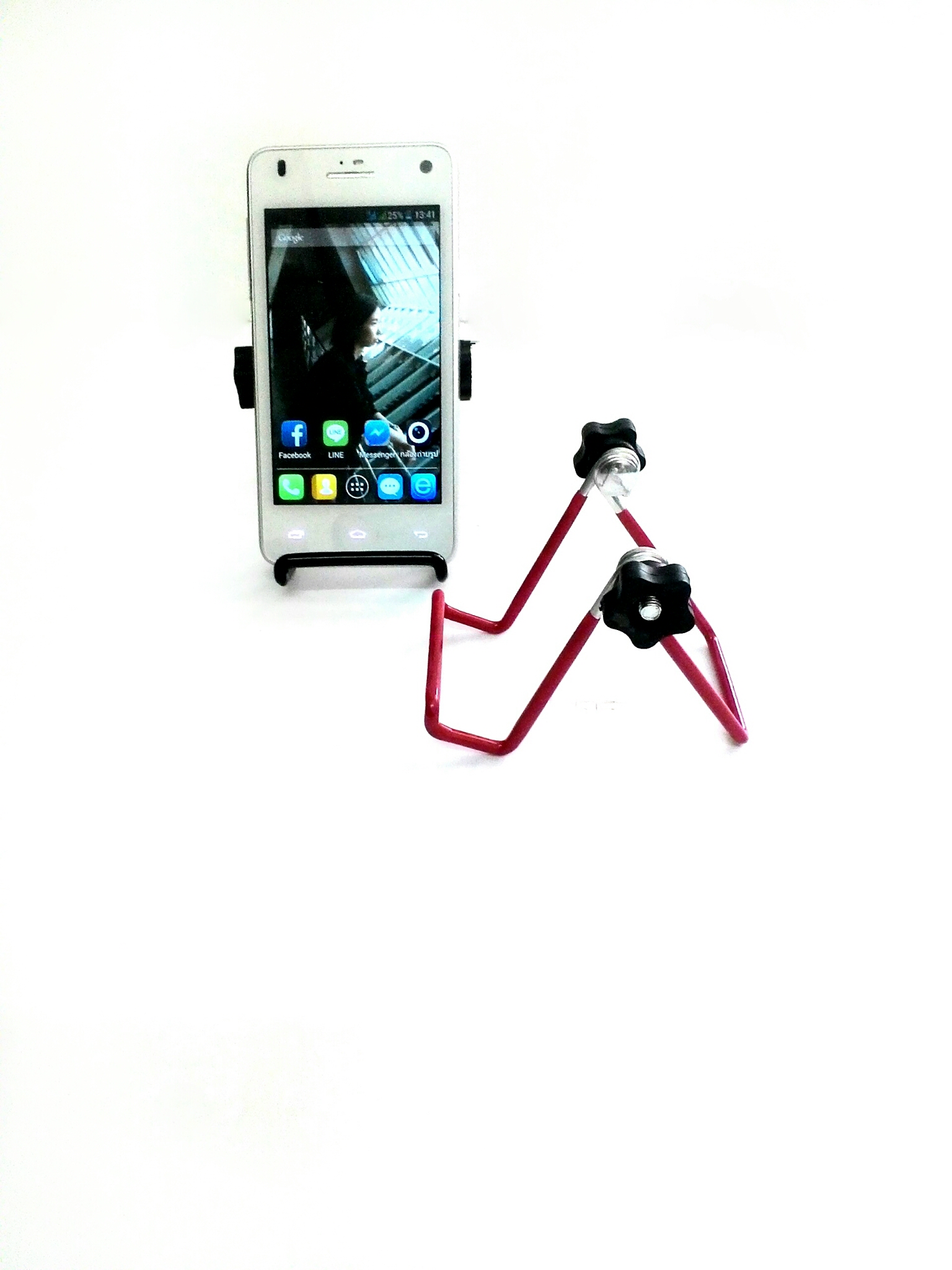 ที่วางมือถือขาเหล็ก