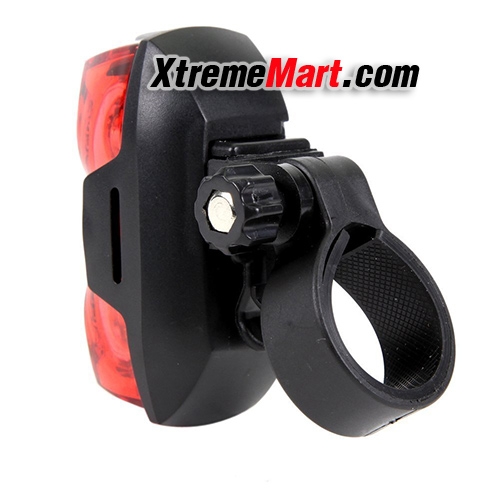 ไฟท้ายจักรยาน RAYPAL-2232 Super Bright Bicycle Lights 3 Modes 3 LEDs Bike Tail Light Lamp LED Cycling Bicycle Taillight Safty Warning Rear