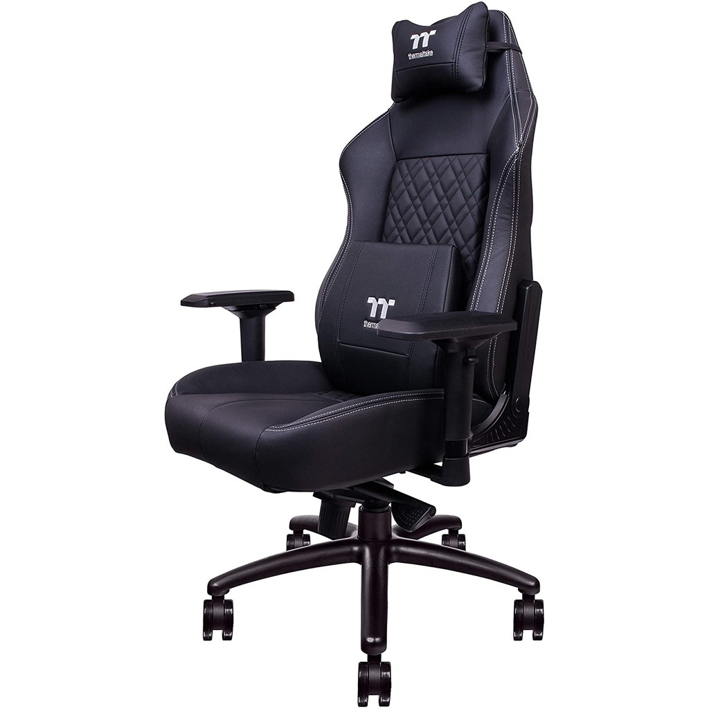 GAMING CHAIR Thermaltake X Comfort Real Leather (GGC-XCR-BBLFDL-TW) #เก้าอี้เกมมิ่ง