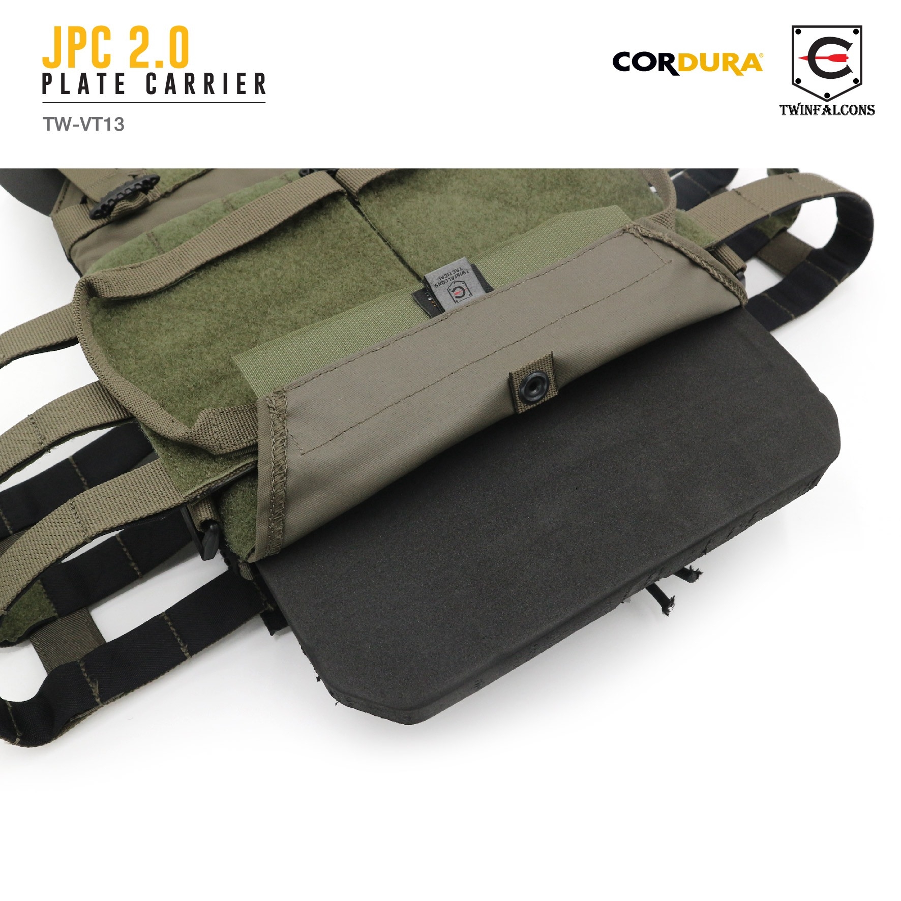เสื้อเกราะ JPC 2.0 Plate Carrier ( Twinfalcons ) [ TW-VT13 ] (K4100)