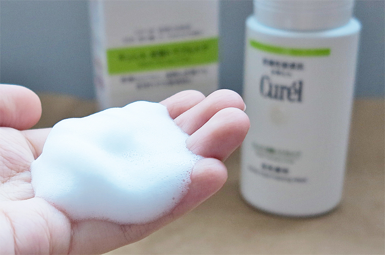 (Refill) Curel Sebum Trouble Care Foaming Facial Wash 130mL โฟมล้างหน้า สำหรับผิวมัน และบอบบางแพ้ง่าย ทำความสะอาดอย่างอ่อนโยน