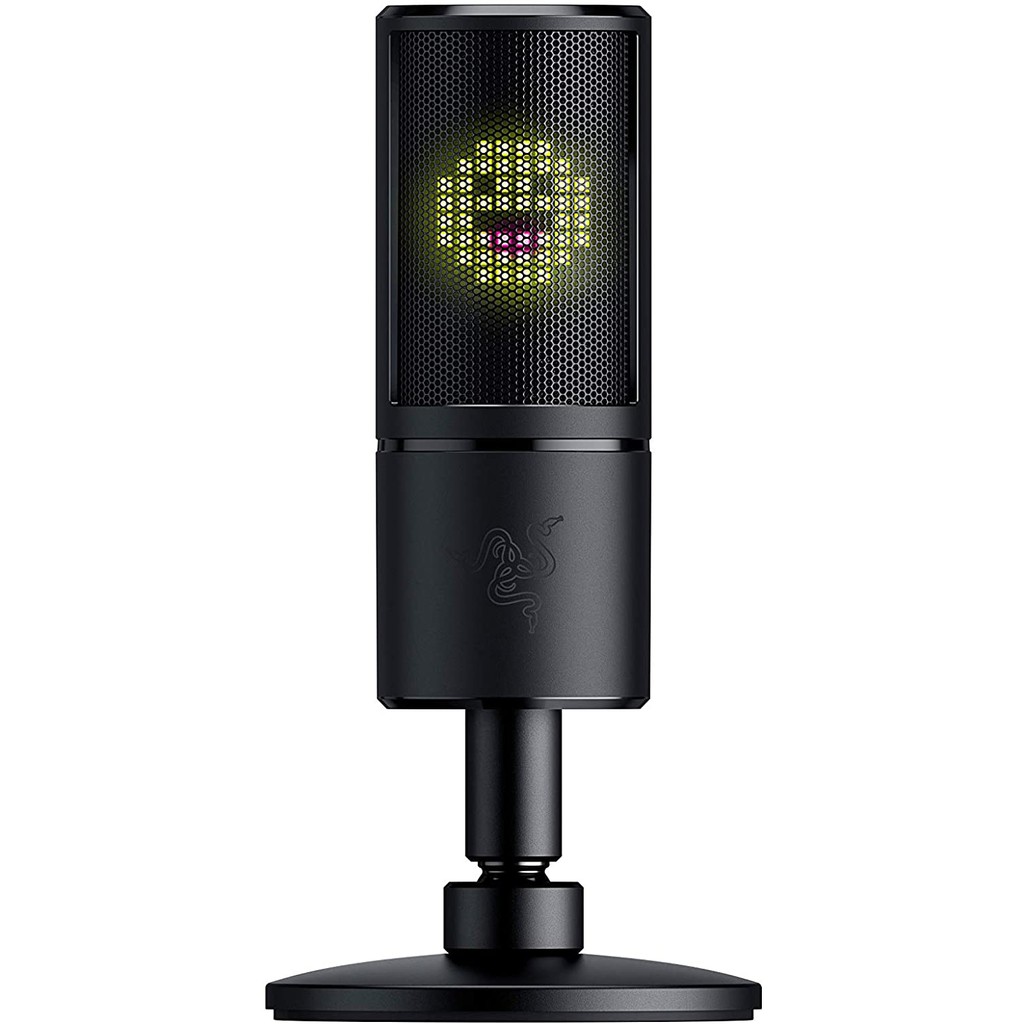 Streaming Microphone Razer Seiren Emote USB Digital Microphone and Headphone Amplifier (ไมโครโฟนคอนเดนเซอร์)