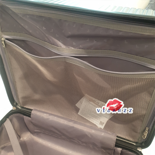 สินค้าพรีเมี่ยม Laneige กระเป๋าเดินทางไฟเบอร์ 20" 4 ล้อลากได้ 360องศา สีบรอนซ์เซาะร่องรูปแบบคล้ายกระเป๋าอลูมิเนียม ดูหรูหรา แต่ทนทานและน้ำหนักเบากว่ามากๆ ค่ะ