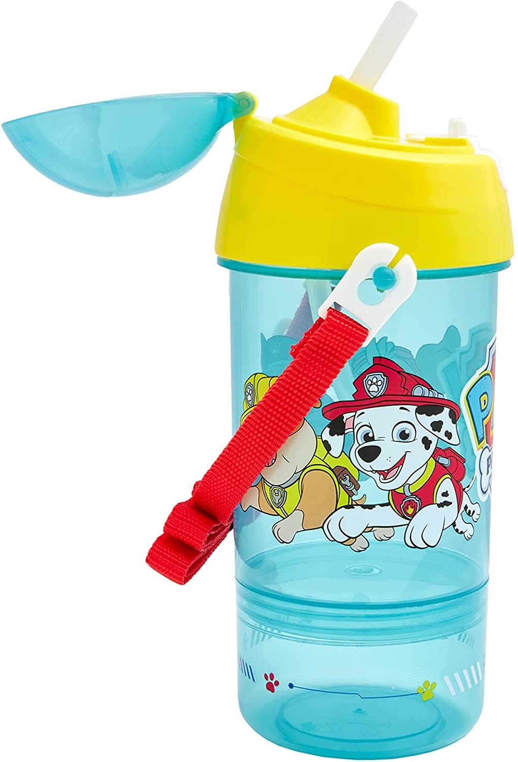 กระติกน้ำพร้อมกล่องบรรจุของว่าง DNC Polar Bear Paw Patrol Team Sip and Snack Canteen