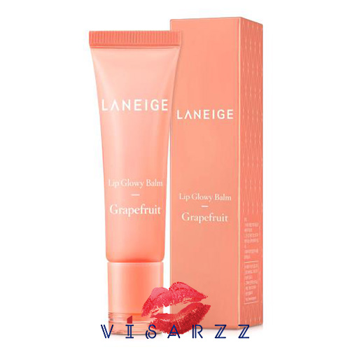 ขายส่ง 200.- (# Grapefruit) Laneige Lip Glowy Balm 10g ลิปบาล์มกลิ่นหอมจากผลไม้ ที่มอบความชุ่มชื้นอย่างล้ำลึก ให้ริมฝีปาก เรียบเนียน ดูอิ่มเอิบ พร้อมมอบสีสันที่่สดใสเป็นธรรมชาติ