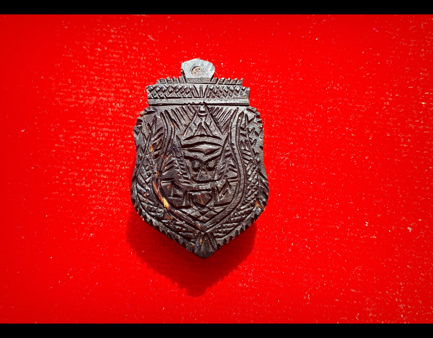 ราหู กะลาตาเดียวแกะ (พิมพ์เล็ก) ปี2561 - หลวงพี่เก่ง วัดท่าเสา