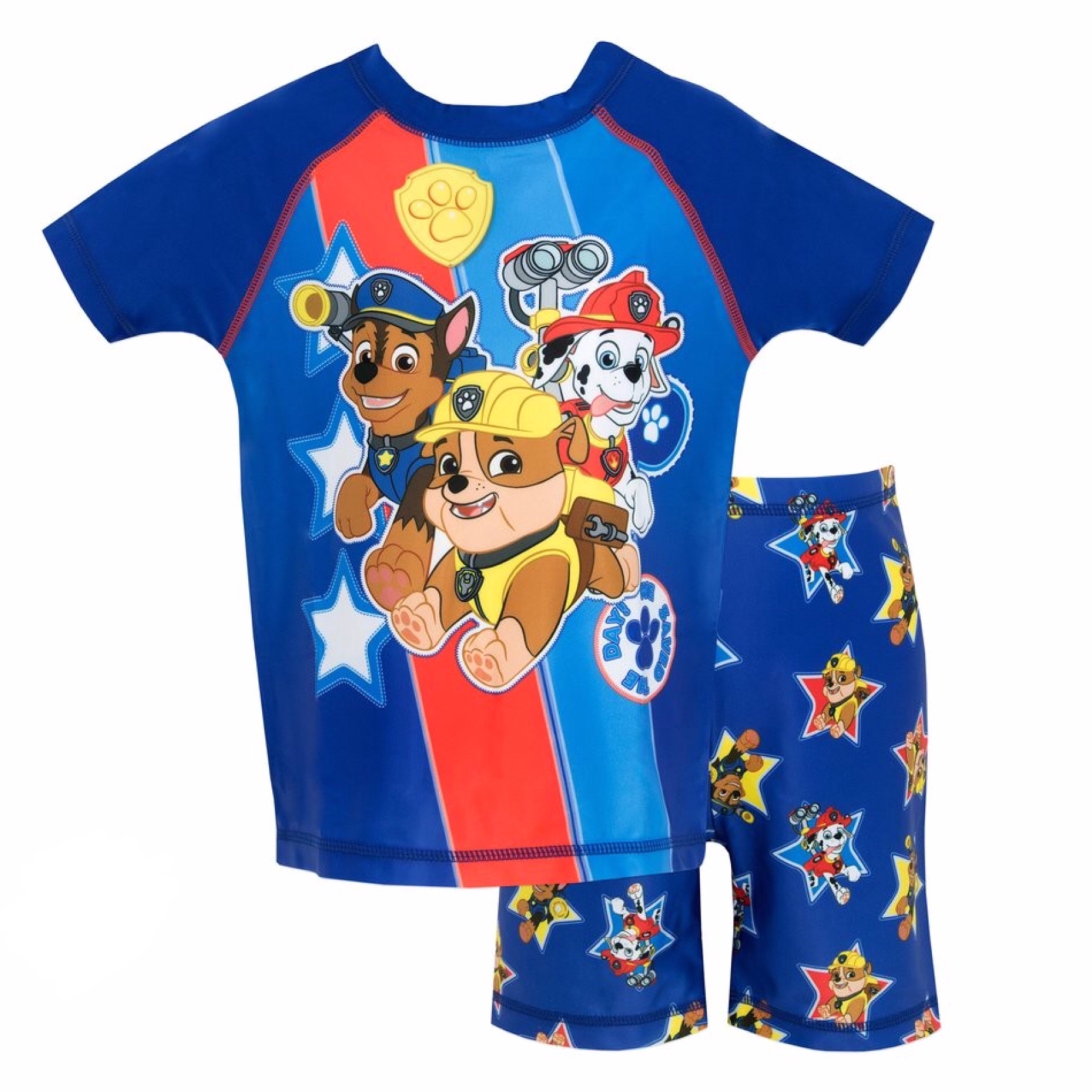 ชุดว่ายน้ำสำหรับเด็ก Character UK Paw Patrol Two Piece Swim Set Character