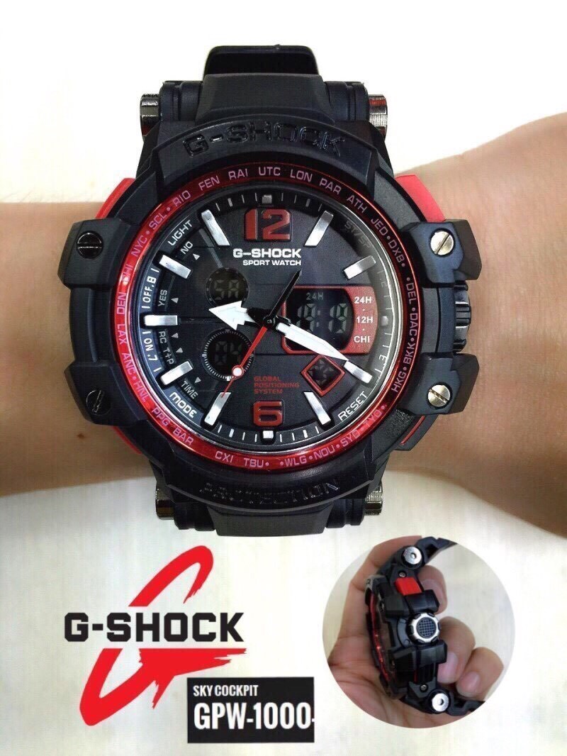นาฬิกา G-Shock AAA รุ่น GPW-1000 ทำงาน 2 ระบบ สวยสุดๆ