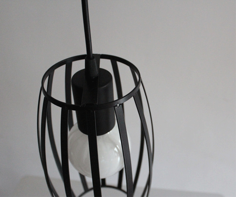 โคมไฟห้อยเพดานทรงกระบอก สไตล์ Nordic minimalist