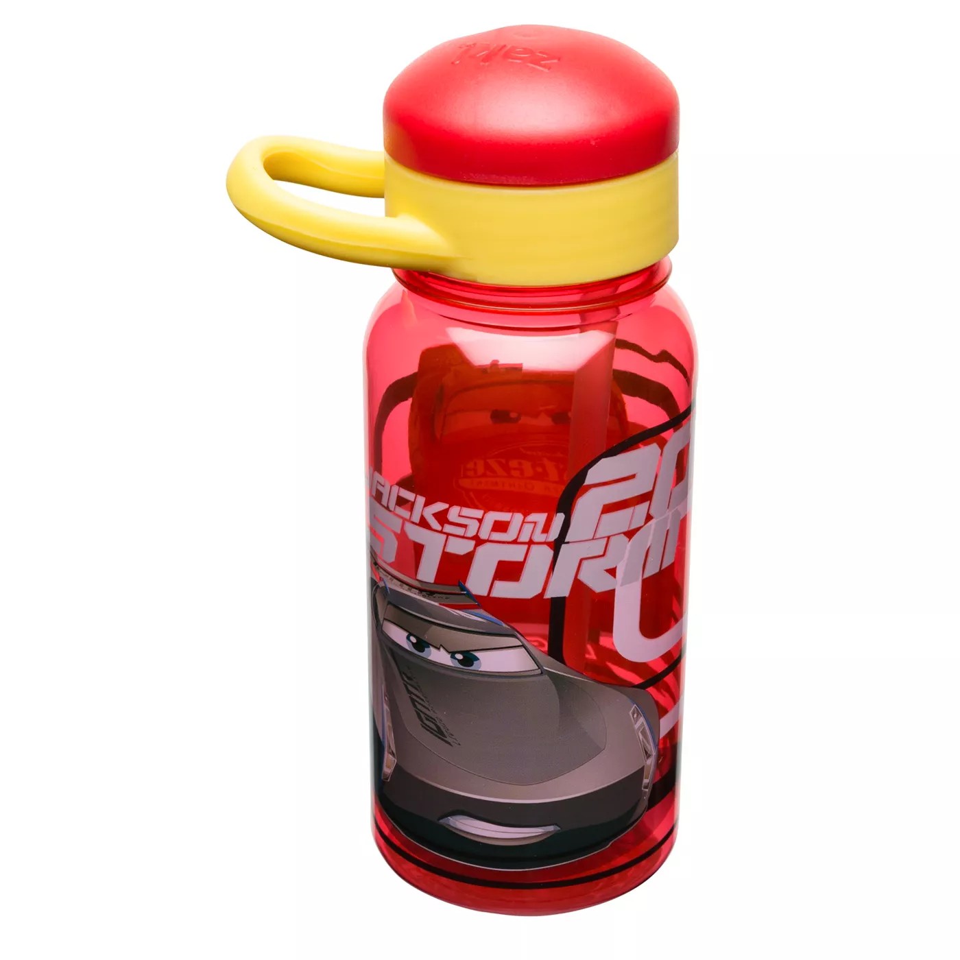 กระติกน้ำแบบหลอดดูดสำหรับเด็ก Zak! Cars 14 Oz. Water Bottle with Straw