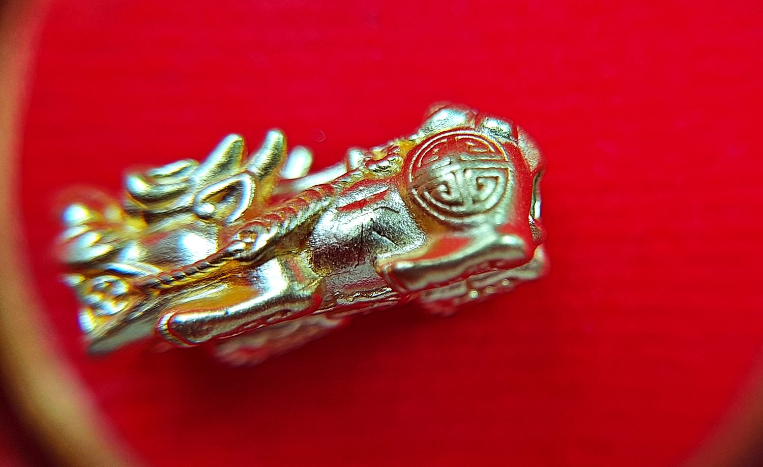 ปี่เซี๊ยะ รุ่นแรก เนื้อทองคำแท้ ตอกโค็ดจี้กง ปี2564 #รับประกันแท้