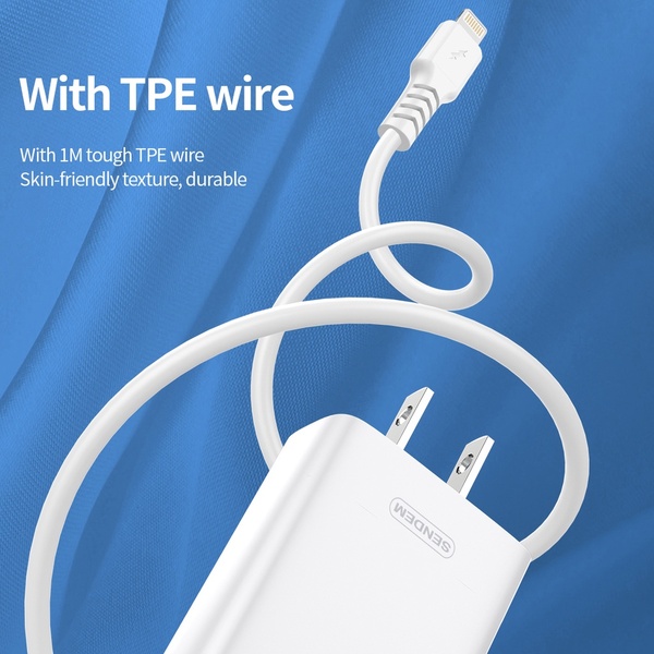 ชุดชาร์จเร็ว Sendem 2.4A Smart adapter kit SDM-C68