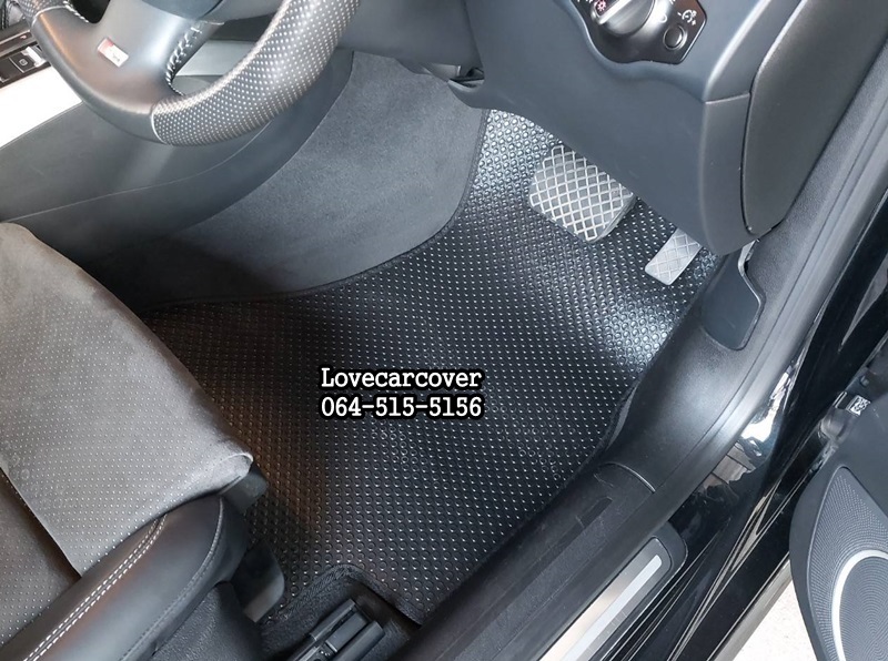 ยางกระดุมเล็ก พีวีซี 100% ยางปูพื้นรถยนต์ Audi RS5 (A5)