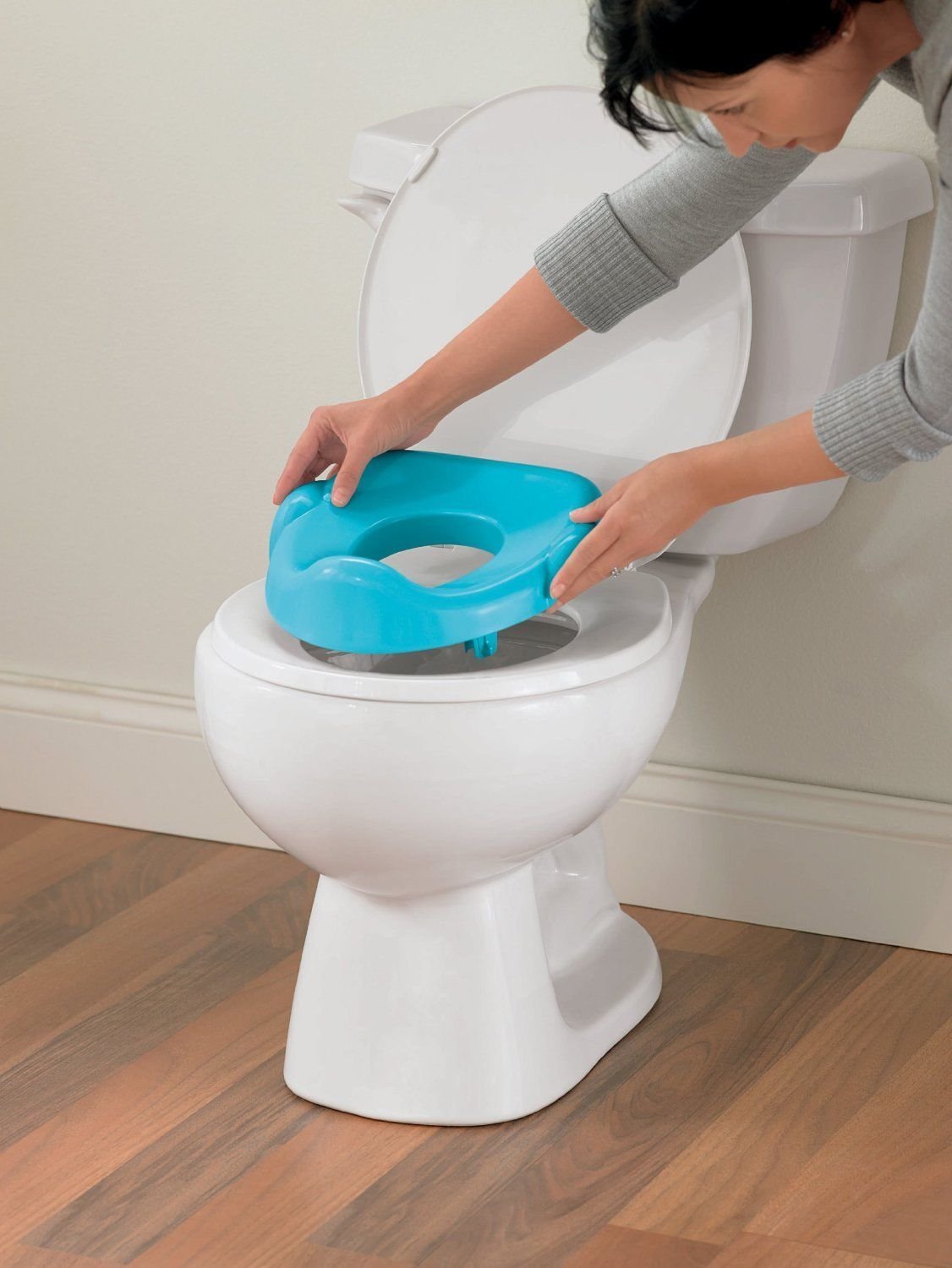 กระโถนฝึกขับถ่ายทรงชักโครกสุดน่ารัก Fisher-Price Learn to Flush Potty