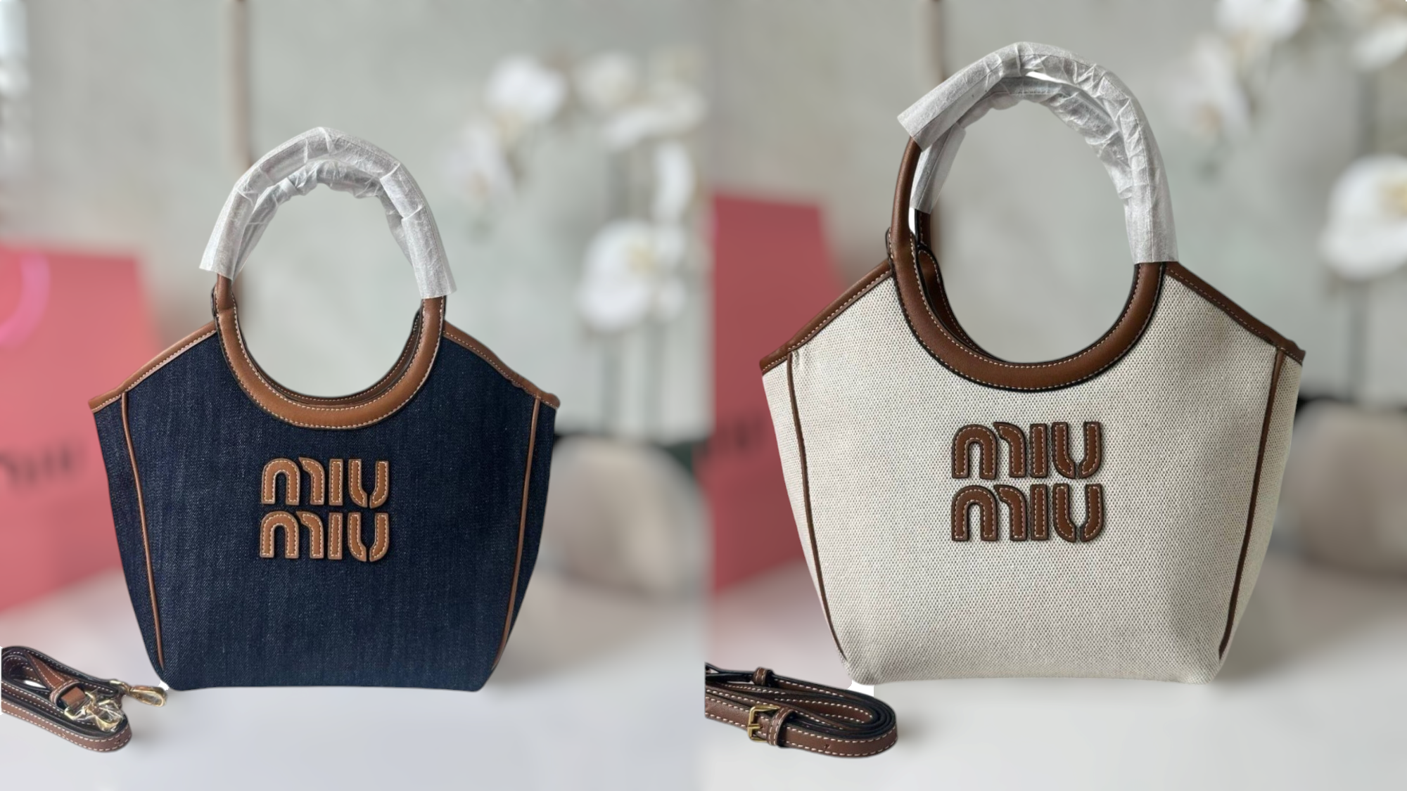 MIU MIU TOTE IVY MINI (แอดไลน์ก่อนสั่งซื้อ)