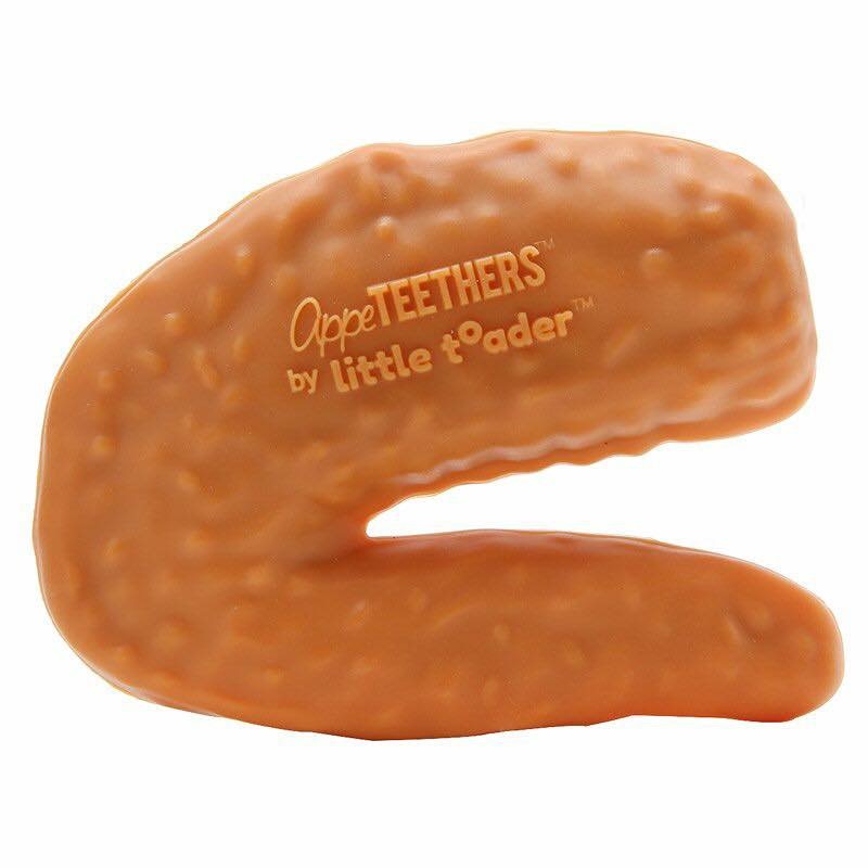 ยางกัดรูปทรงสุดฮา Little Toader Appe Teethers Teething Toys (Chompin' Chicken Wing)