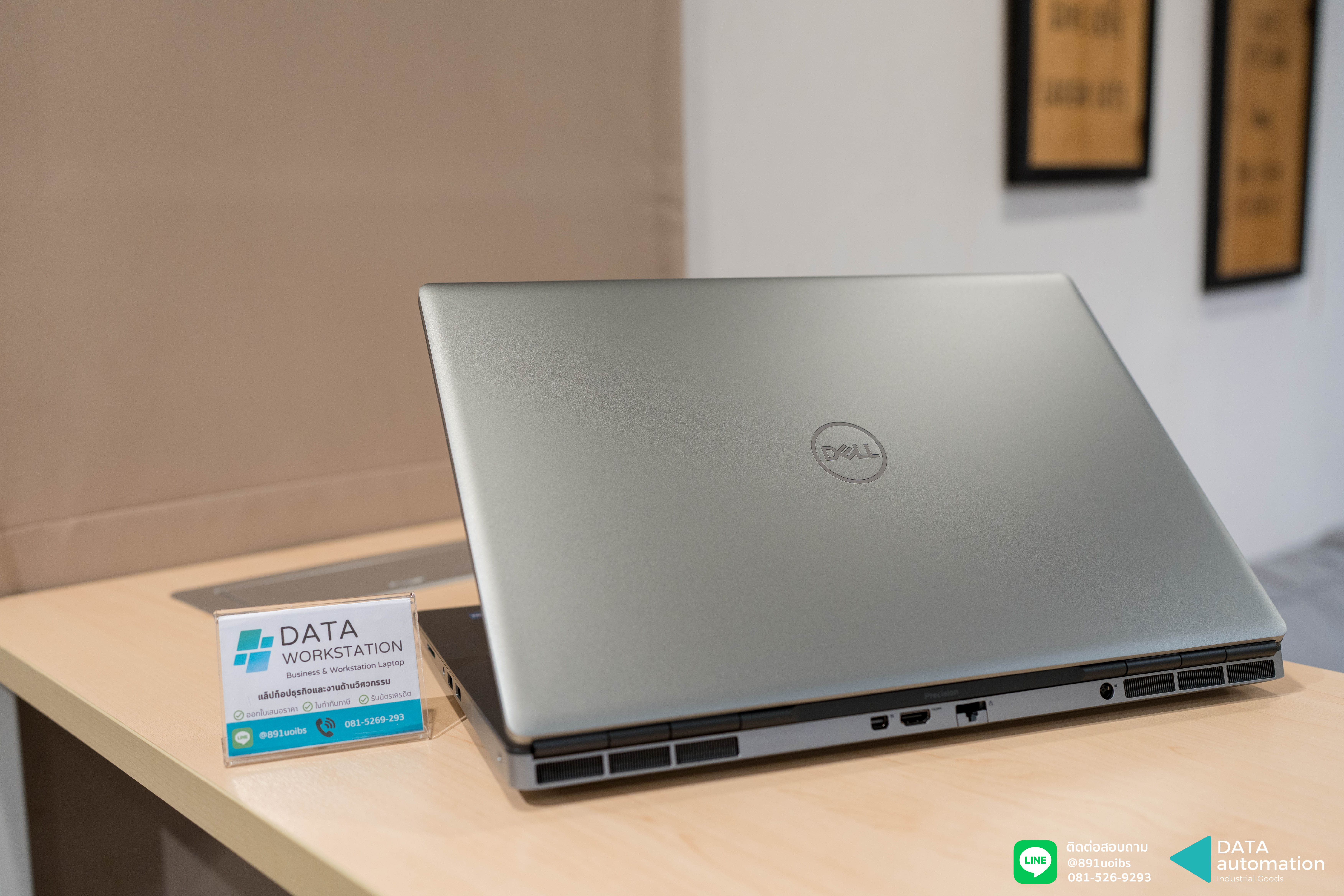 Workstation Dell Precision 7760 CPU Xeon W-11955M/Ram128/SSD2TB/RTX A5000 16GB/17.3" 4K 120Hz *มือสองสภาพสวยจอใหญ่(ทักแชทก่อนสั่งซื้อ)