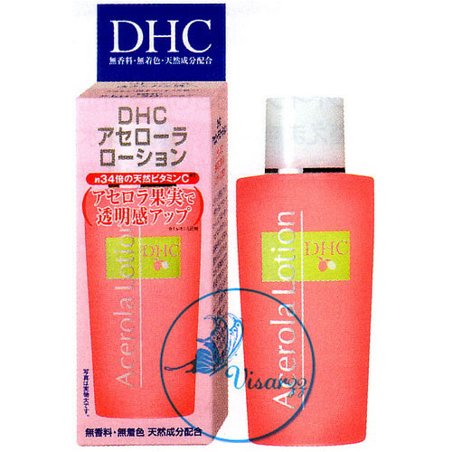 DHC Acerola Lotion 40mL โลชั่นที่อุดมไปด้วยวิตามิน ซี จากผลของ Acerola Cherry ให้ผิวหน้ากระจ่างใส ลดจุดด่างดำ กระชับรูขุมขน