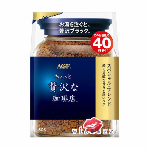 Exp.03/27 (ถุงสีน้ำเงิน 80g) AGF Maxim Aroma Select Coffee 80g กาแฟฟรีซดราย นำเข้าจากญี่ปุ่น ชงได้ประมาณ 40แก้ว รสชาติกลมกล่อม เหมาะสำหรับคนชอบกาแฟคาปูชิโน่