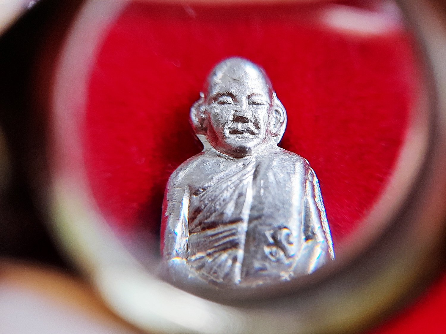 รูปหล่อ (ขนาดห้อยคอ) หลวงปู่เอี่ยม วัดสพานสูง (3กษัตริย์ 3เนื้อ เงินแท้ นวะ ทองแดง) #ตอกโค็ด ปี255X - หลวงพ่อรวย หลวงพ่อเพิ่ม หลวงพ่อพูน หลวงตาวาส วัดสพานสูง ปลุกเสก #รับประกันแท้