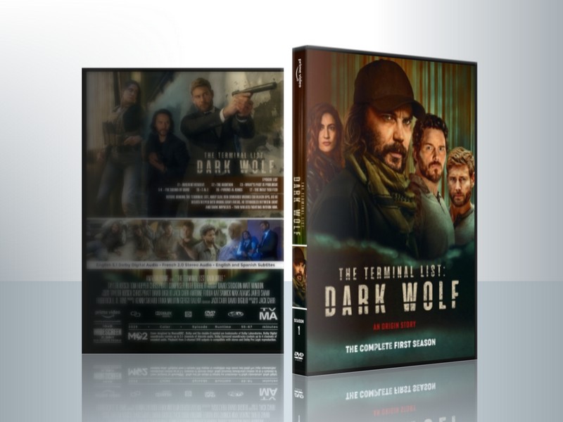 ดับมือสังหาร หมาป่าทมิฬ The Terminal List: Dark Wolf (2025) Season 1 ( 3 DVD )
