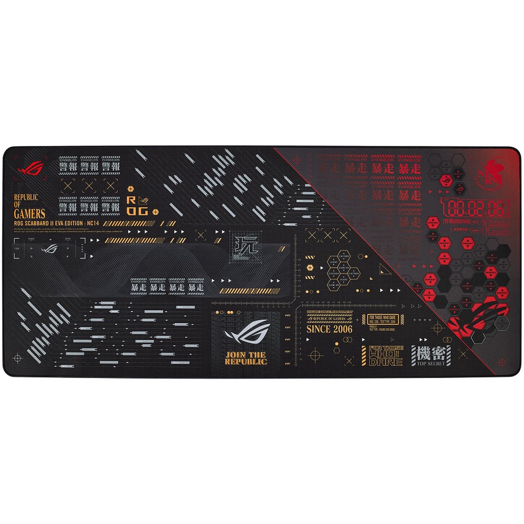 MOUSE PAD (เมาส์แพด) ASUS ROG SCABBARD II EVA EDITION
