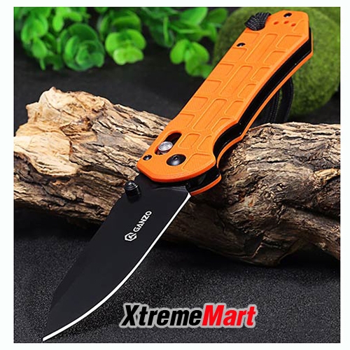 มีดพับGANZO G7453P-OR-WS Stainless Steel Folding Knife(ด้ามส้ม)