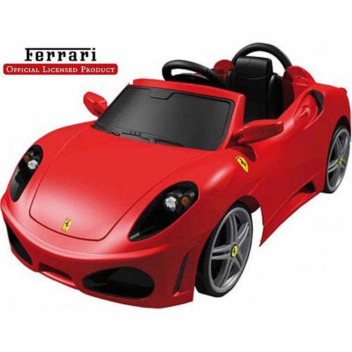 รถแบตเตอรี่สำหรับเด็ก Feber Ferrari F430 6-Volt Battery Powered Ride-On (Cherry Red)