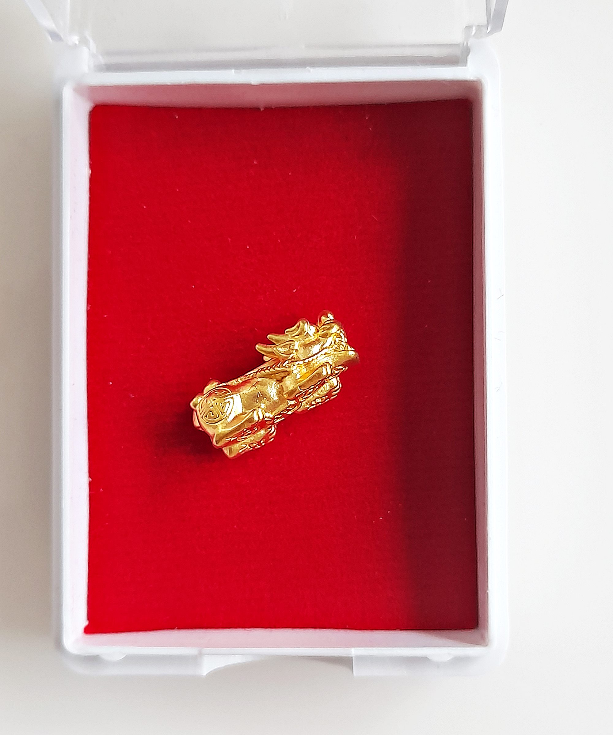 ปี่เซี๊ยะ รุ่นแรก เนื้อทองคำแท้ ตอกโค็ดจี้กง ปี2564 #รับประกันแท้