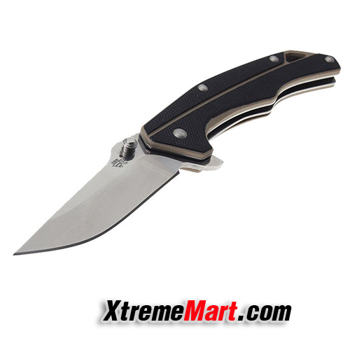 มีดพับ Sanrenmu 7076LUX-GHV Stainless Steel Folding Knife