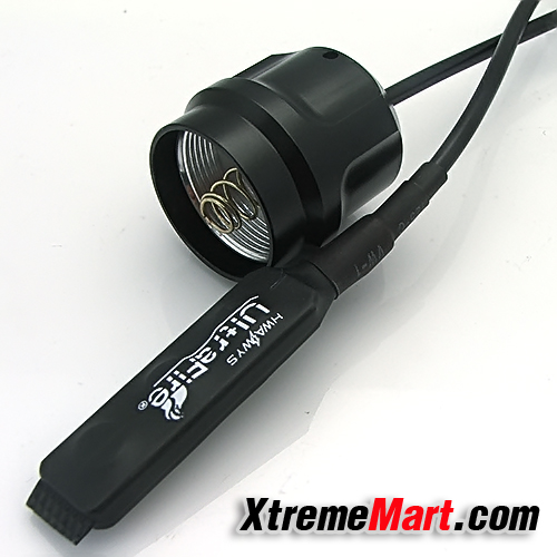 สวิตซ์ท้ายรีโมท LED Flashlight Pressure Switch for UltraFire TrustFire C8 Flashlight (Black)