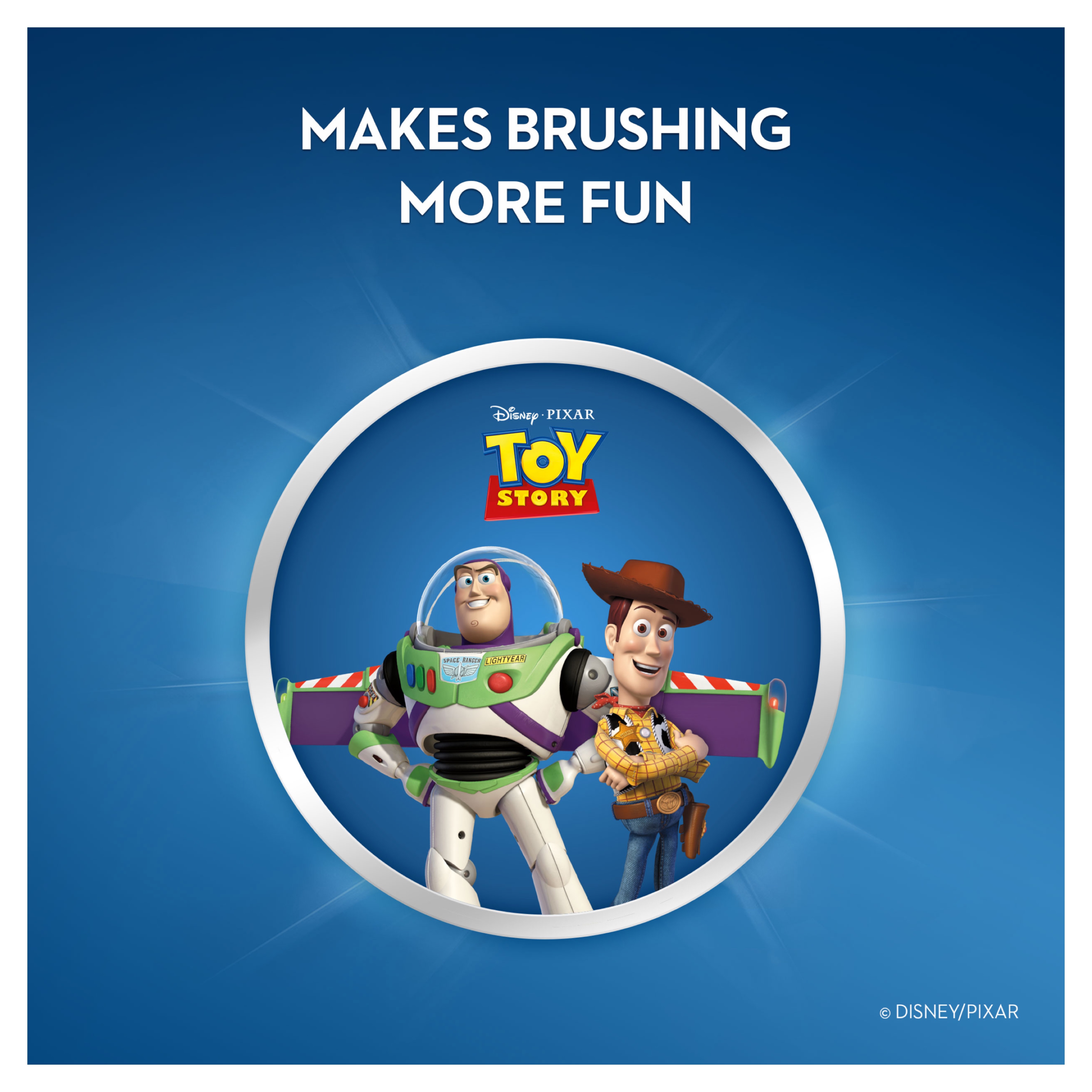 แปรงสีฟันอัตโนมัติสำหรับเด็ก Oral-B Toy Story Pro-Health Stages Battery Toothbrush