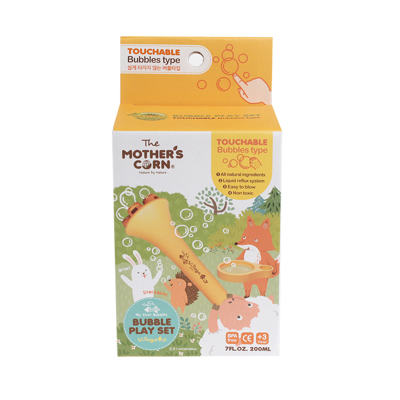 ชุดเป่าฟองสบู่สูตรลับจากใยพืช The Mother's Corn รุ่น Touchable Bubble Set (สูตรฟองจับเล่นได้)