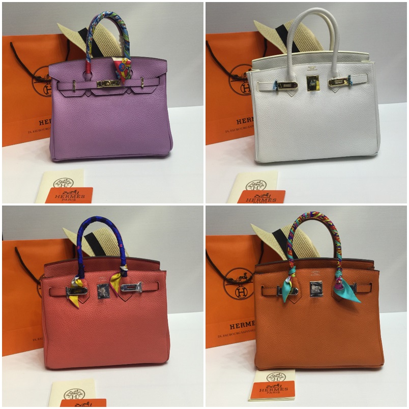 กระเป่า hm birkin togo leather 30 cm มีหลายสีสอบถามได้ค่ะ ด้ายล้วนและด้ายขาว