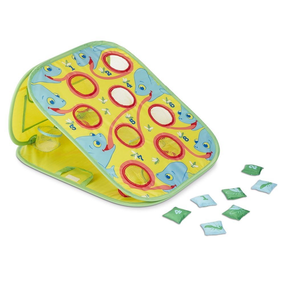 ชุดของเล่นเสริมทักษะสำหรับเด็ก Melissa & Doug Camo Chameleon Bean Bag Toss