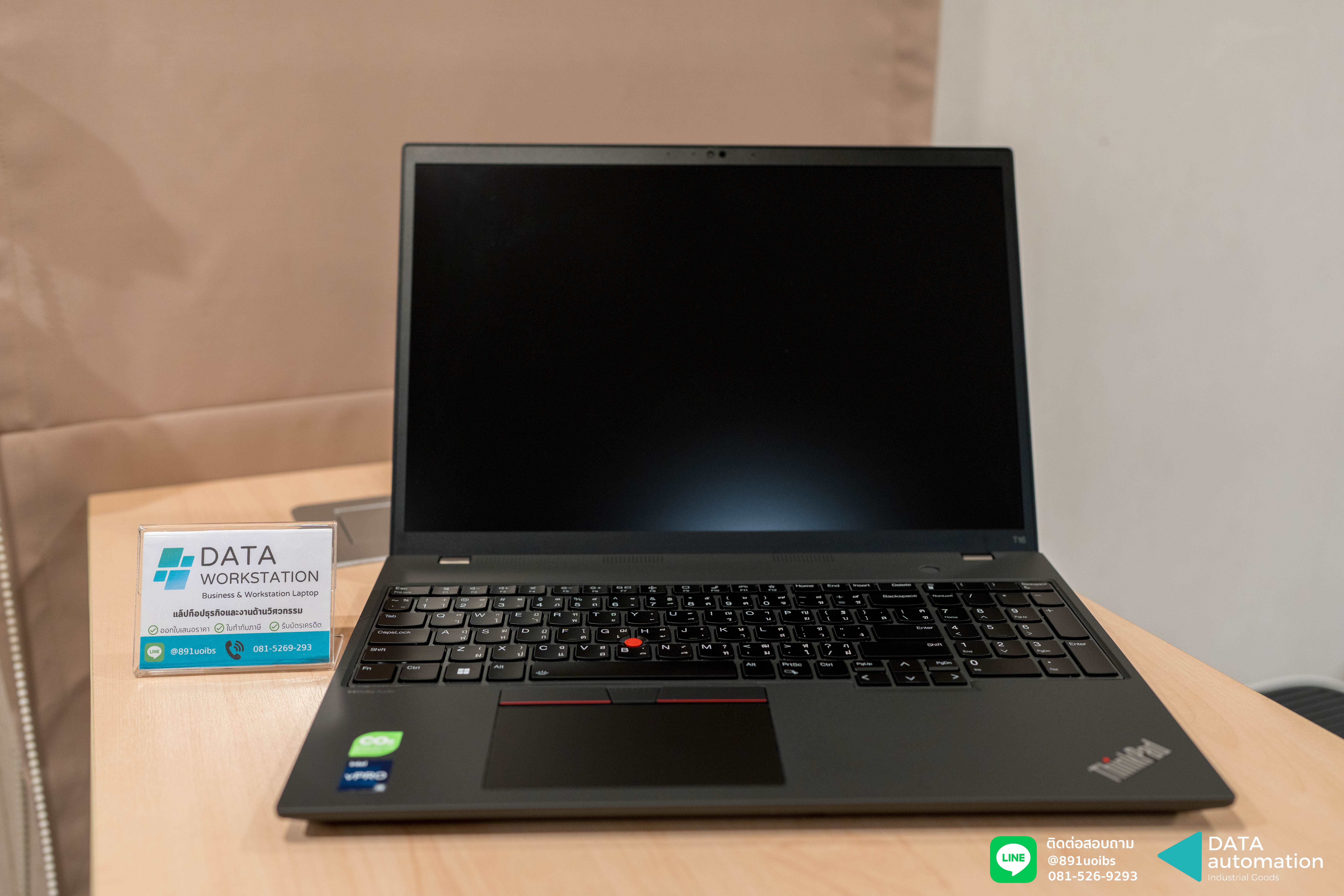 Business Lenovo ThinkPad T16 Gen 2 มาพร้อม CPU i5-1345U/Ram32/SSD 512/16"FHD+ *เครื่องมือสองสภาพมือหนึ่ง(ทักแชทก่อนสั่งซื้อ)