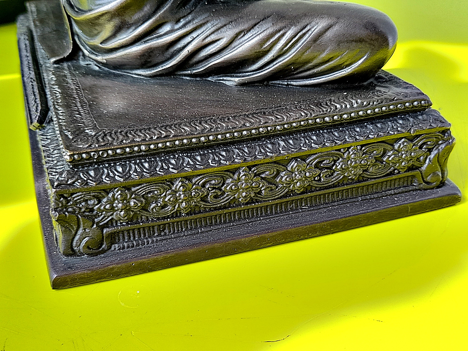 รูปหล่อ หลวงพ่อกวย (นั่งสมาธิ) วัดโฆสิตาราม(วัดบ้านแค) จ.ชัยนาท ปี2564 - (หน้าตัก5นิ้ว ใต้ฐานบรรุมวลสารเก่าหลวงพ่อกวย รอบฐานกนกลายไทย) #สร้างและปลุกเสกจากวัดโฆสิตาราม #รับประกันแท้