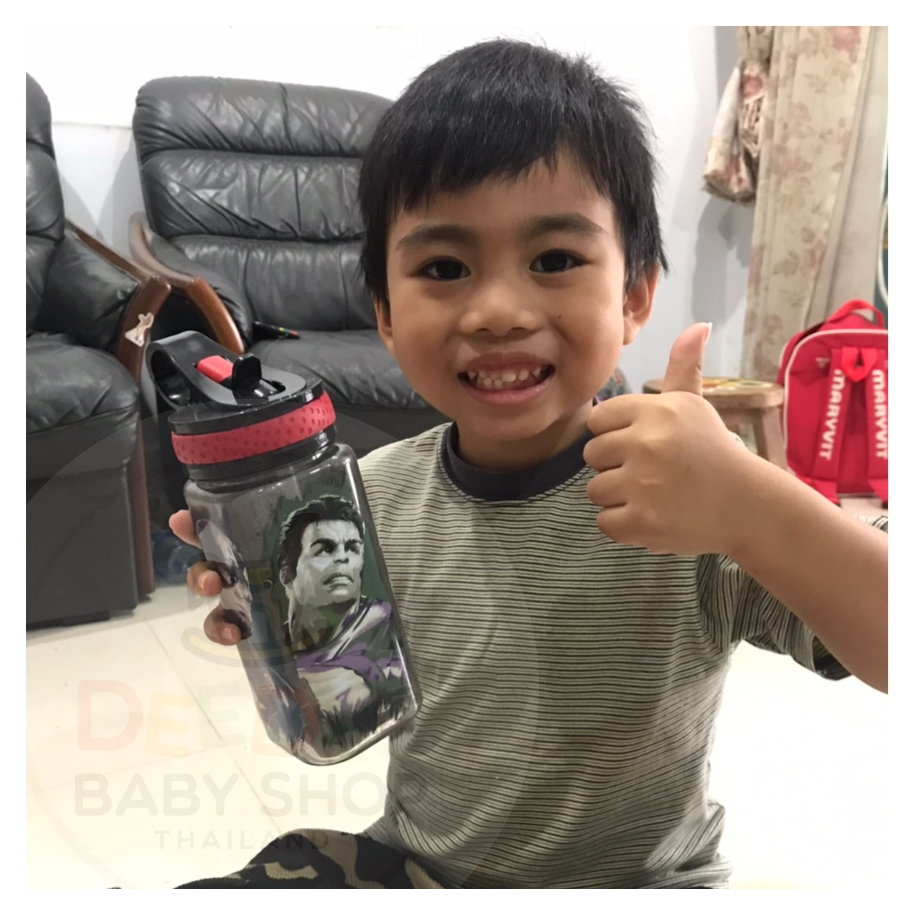 กระติกน้ำแบบหลอดดื่มสำหรับเด็ก Disney Princess Water Bottle with Built-In Straw (2019)