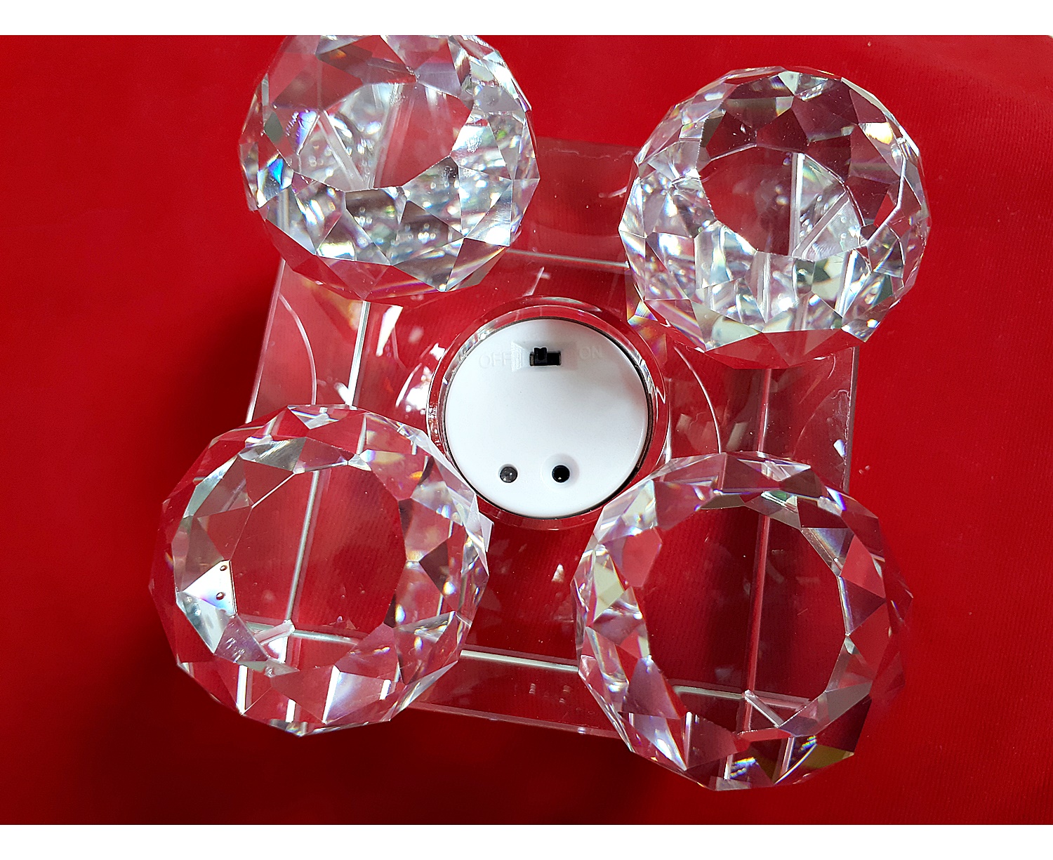 ฐานไฟ วางรอง ลูกแก้ว ขนาด 15ซม หรือ 20ซม.