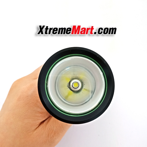 ไฟฉาย Ultrafire รุ่น TK21 XML-T6 LED 5 โหมด แสงขาว Portabel Flashlight (สีดำ)