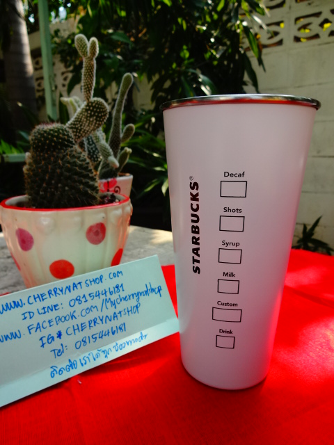 Starbucks TOGO Stainless Steel Dubaiใบขาวฝาดำโลโก้เงือกSirenเขียวClassicเรียบแต่บ่งบอกความเป็นพี่บัคส์สูง ใบนี้ควรค่าการสะสม และเหมาะเป็นของขวัญ