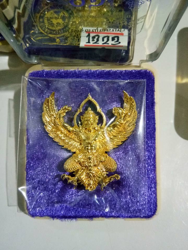 พญาครุฑพุทธบูชา รุ่นเศรษฐีมหาเศรษฐี วัดครุฑธาราม จ.อยุธยา