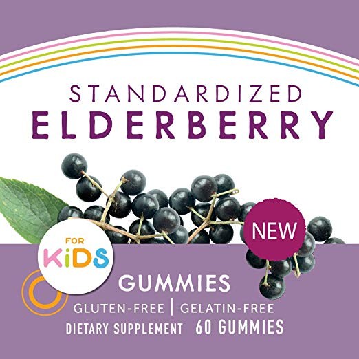 วิตามินเสริมสร้างภูมิคุ้มกันสำหรับเด็กชนิดกัมมี่ Nature's Way Sambucus Standardized Elderberry Gummies for Kids