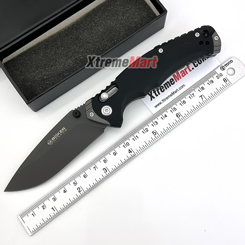 มีดพับ Boker Magnum 8Cr14Mov pocket Hunting knives Multi outdoor Camping Folding