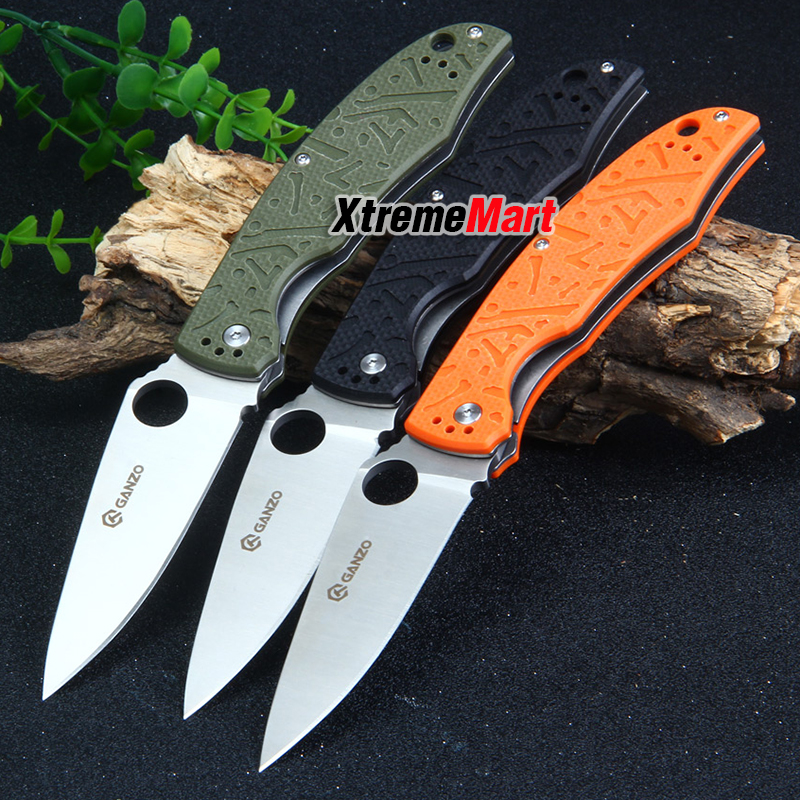 มีดพับ Ganzo G7321-BK Stainless steel Folding Knives (ด้ามสีดำ)
