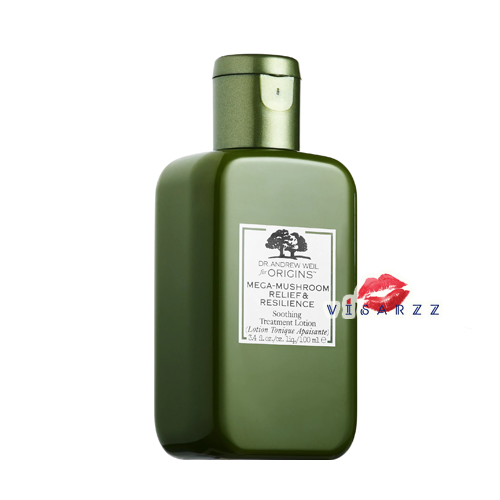 (Tester 100mL) Origins Dr.Andrew Weil for Origins Mega-Mushroom Relief & Resilience Soothing Treatment Lotion ทรีทเม้นต์โลชั่นเนื้อบางเบา ซึมซาบเร็ว คืนความนุ่มชุ่มชื้น ช่วยปลอบประโลมผิว และบำรุงผิวให้แลดูสุขภาพดี สูตรปราศจากแอลกอฮอล์
