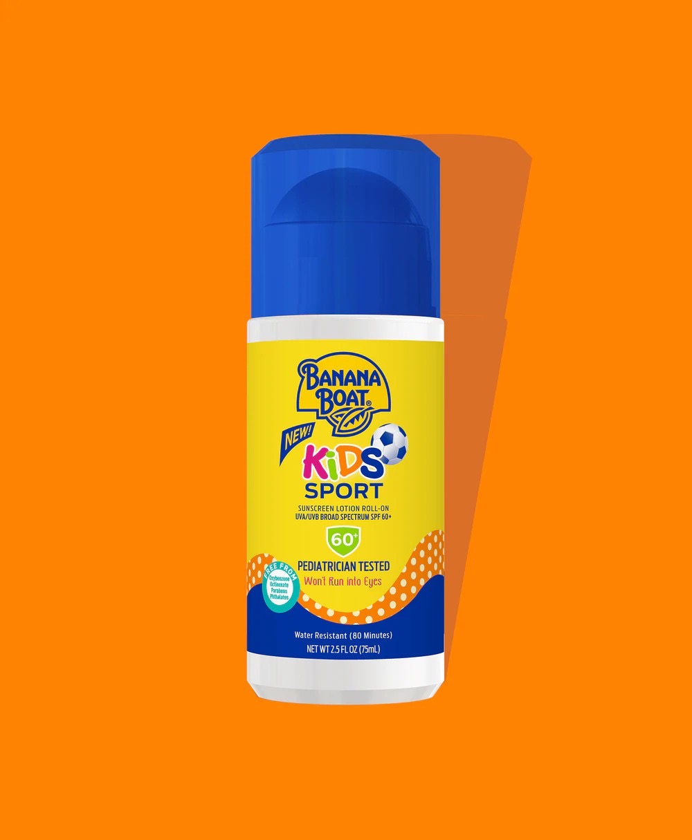 โรลออนกันแดดสำหรับเด็ก Banana Boat Kids Sport Sunscreen Lotion Roll-On SPF60+