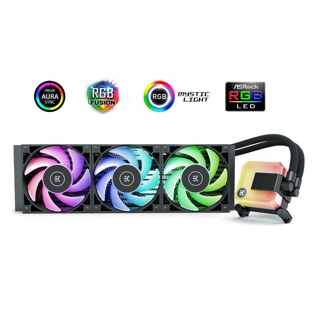 EK-AIO 360 D-RGB All-in-One Liquid CPU Cooler 115X/1200/2066/AM4 #ชุดนํ้าปิด