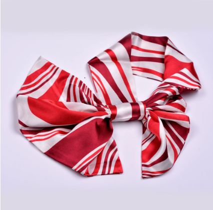 ผ้าพันคอ,ผ้าผูกคอ,โบว์ติดเสื้อ,Bow Tile AO6807040 สีภาพ